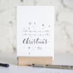 Workshop Handlettering Kerst Editie